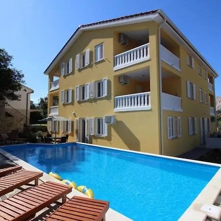 Wunderschoene In Mit Eigenem Balkon Apartman Baška